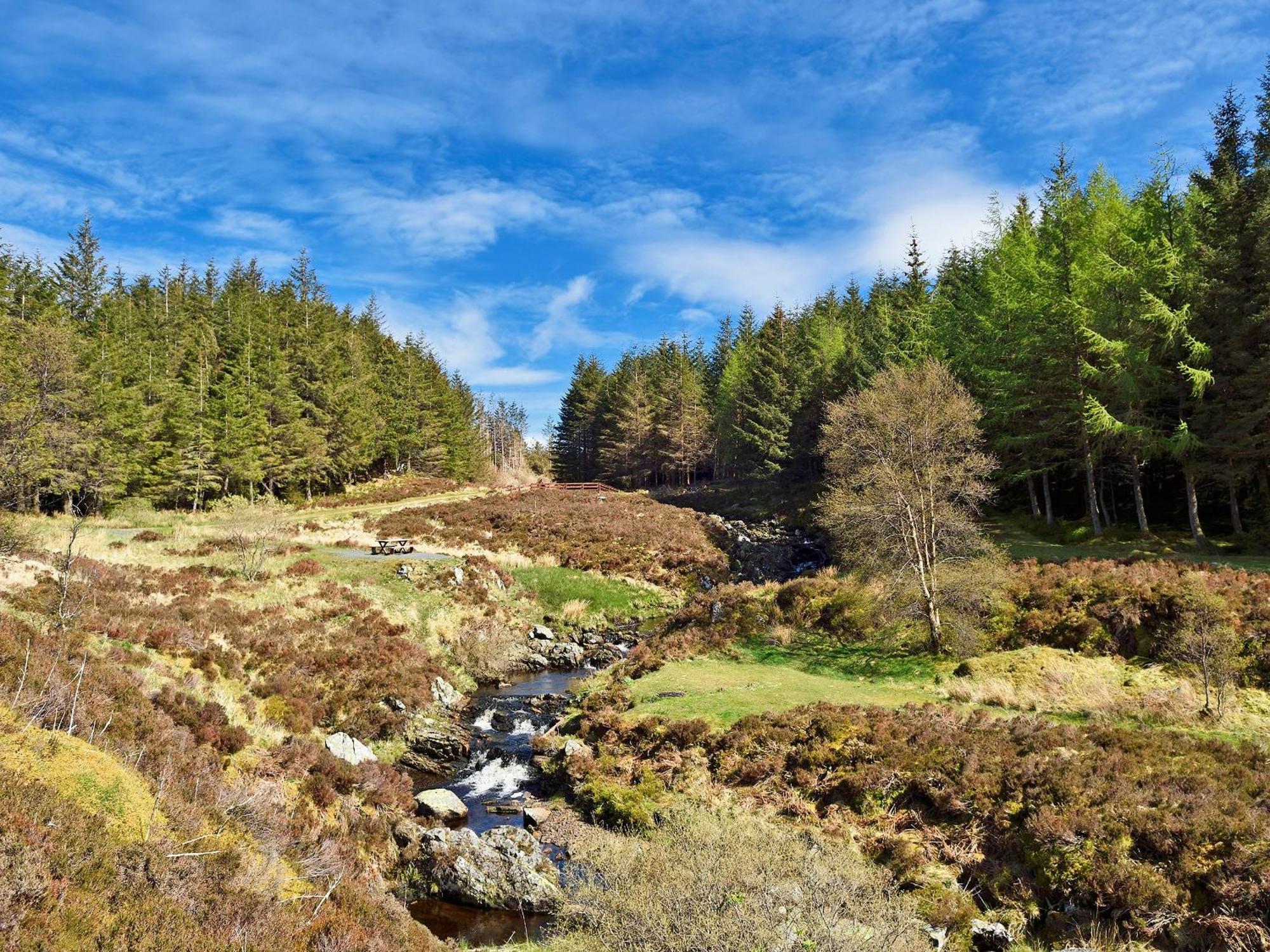 Wylies Brae Villa New Galloway Buitenkant foto